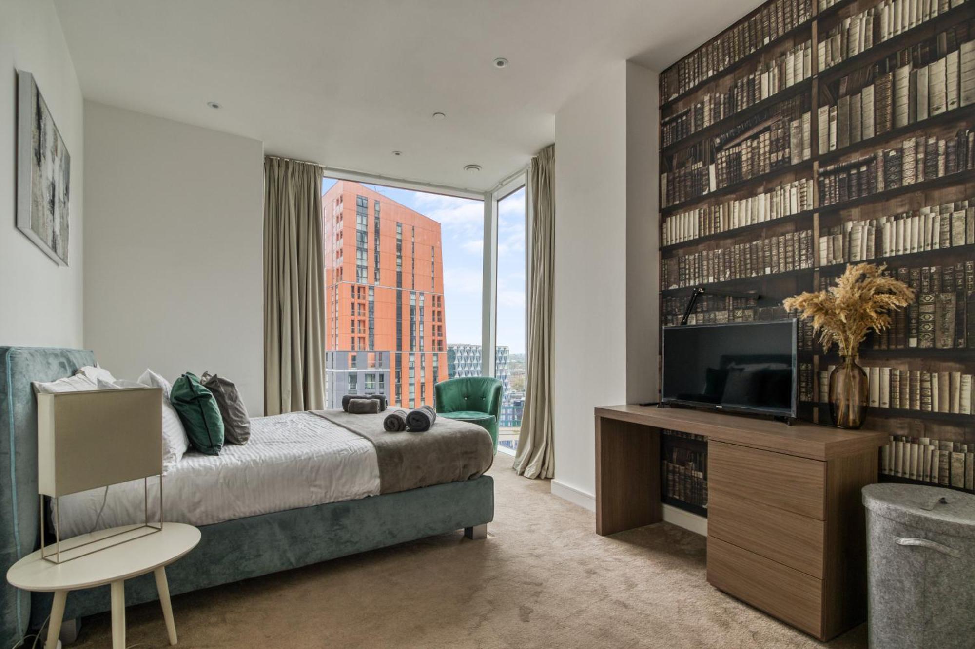 Stunning 360º View Luxurious Penthouse Apartment ลอนดอน ภายนอก รูปภาพ